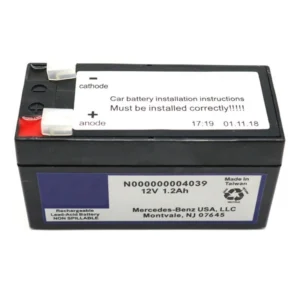 Ắc quy phụ Mercedes 12V 1.2AH N000000004039