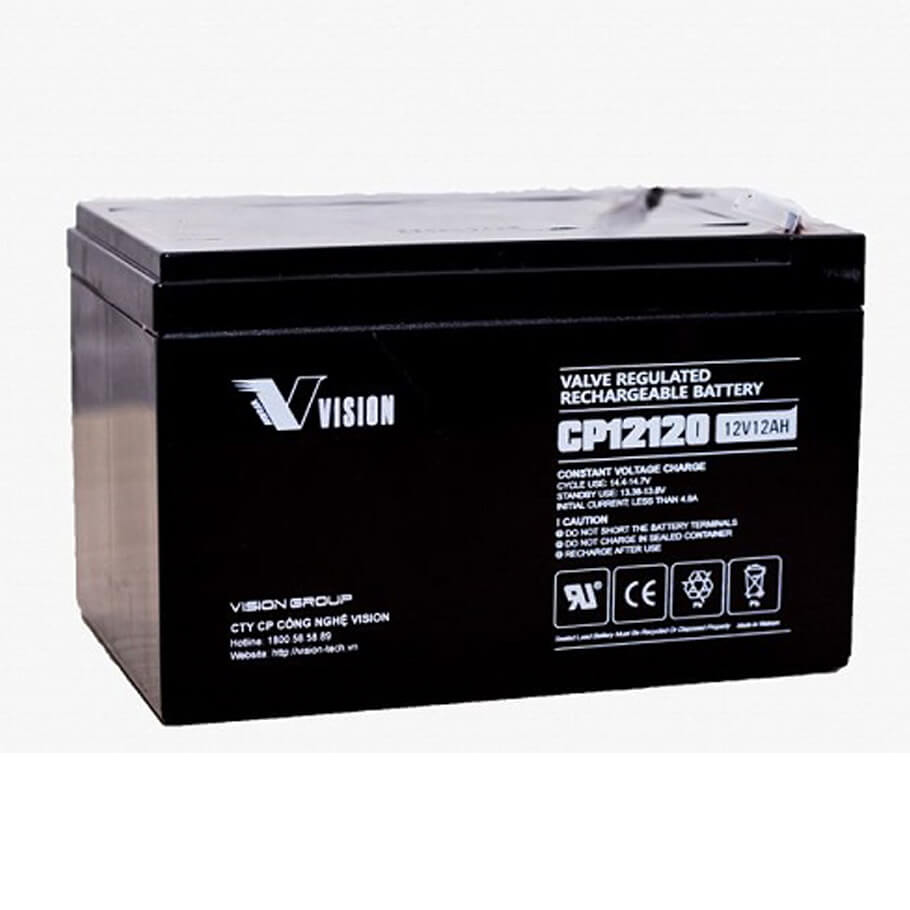 Ắc quy Vision CP12120 (12V-12ah)